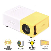 CinemaJoy: Portable LED Mini Projector