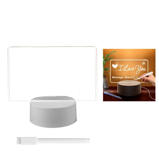 GlowWrite LED Message Night Light