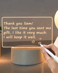 GlowWrite LED Message Night Light