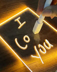 GlowWrite LED Message Night Light